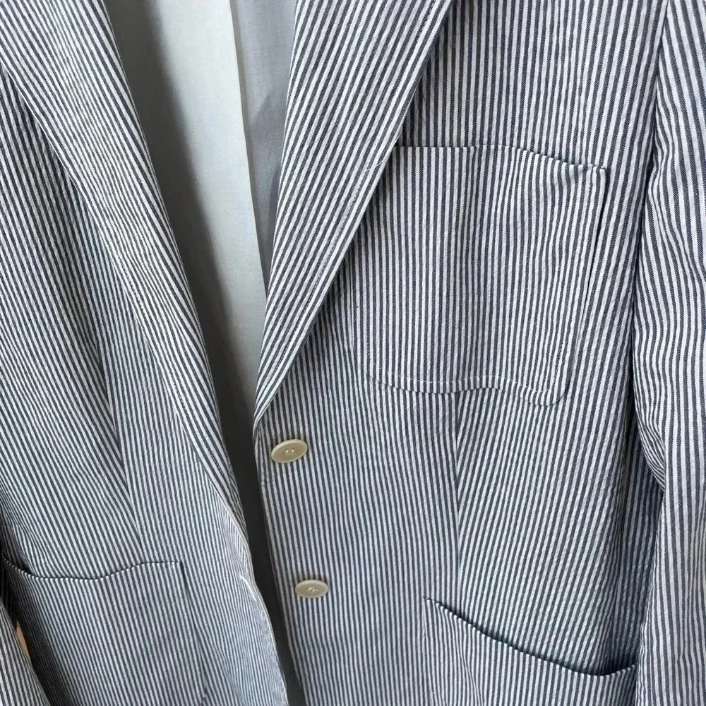 Brooks Brothers Seersucker Blazer - Picture 5 of 6